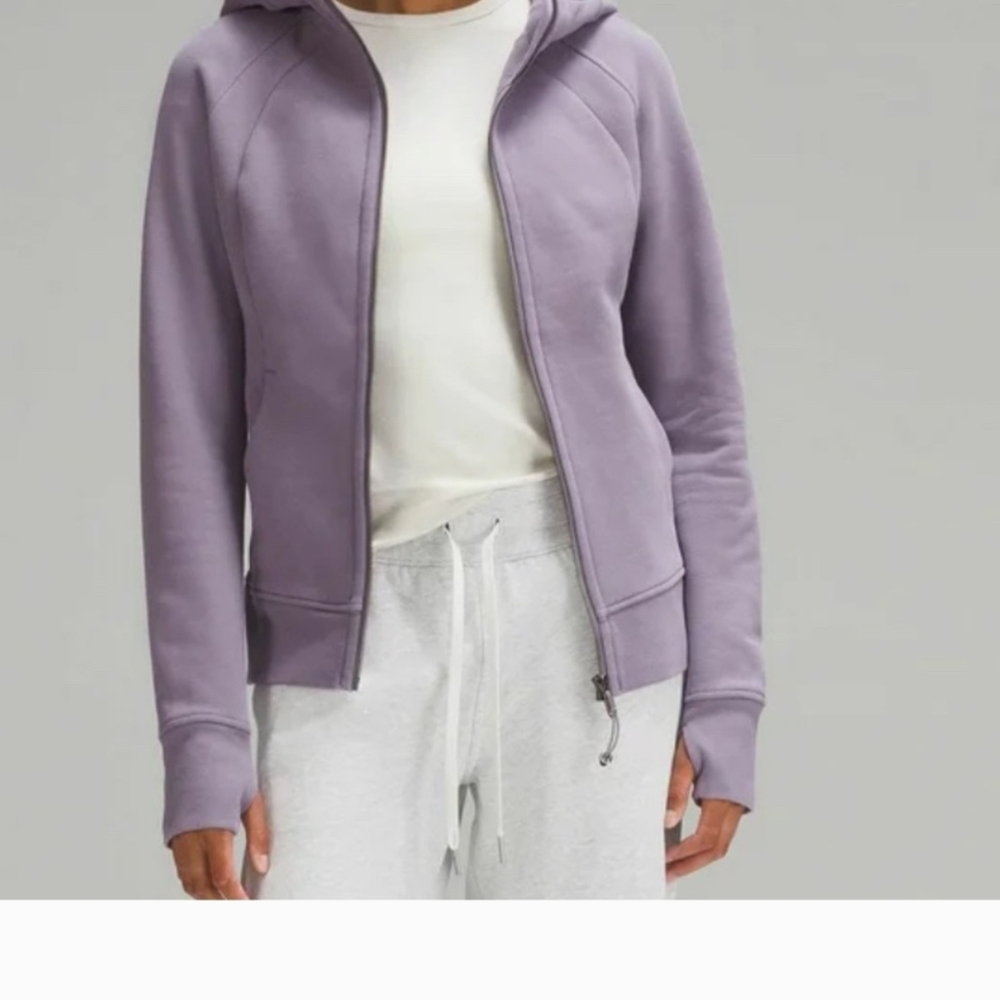 lululemon athletica Lavender Zip-Up Hoodie